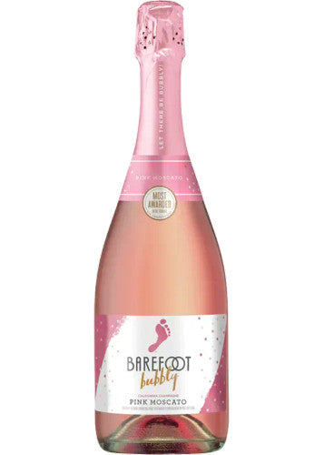 Barefoot Bubbly Pink Moscato 750ml