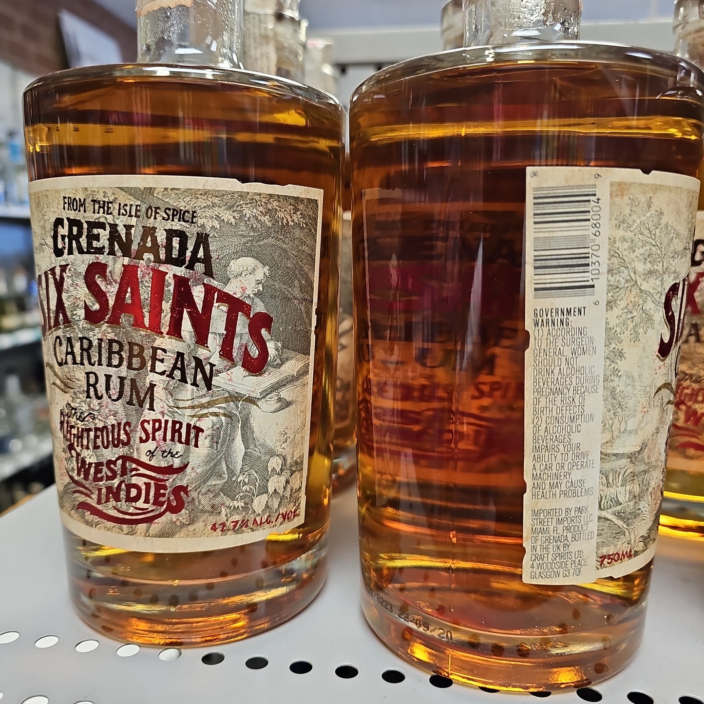 Six Saints Caribbean Rum 700ml