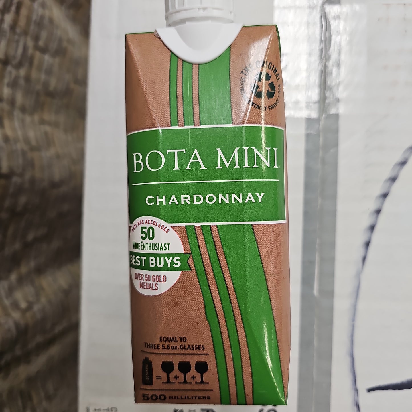 Bota Mini Chardonnay 500ml