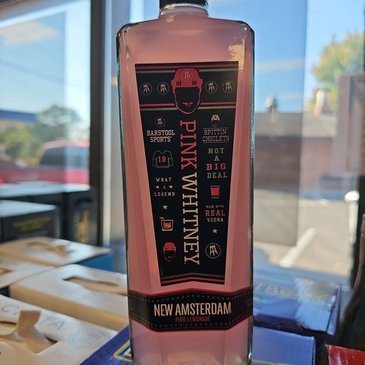 New Amsterdam Pink Whitney Vodka 750ml Glass