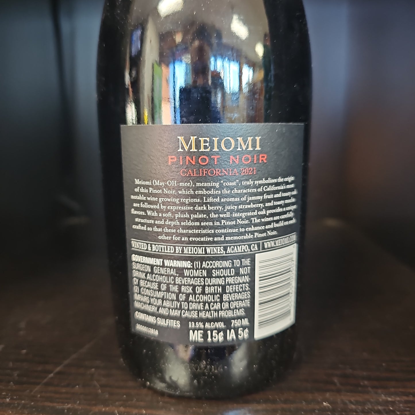 Meiomi Pinot Noir 750ml
