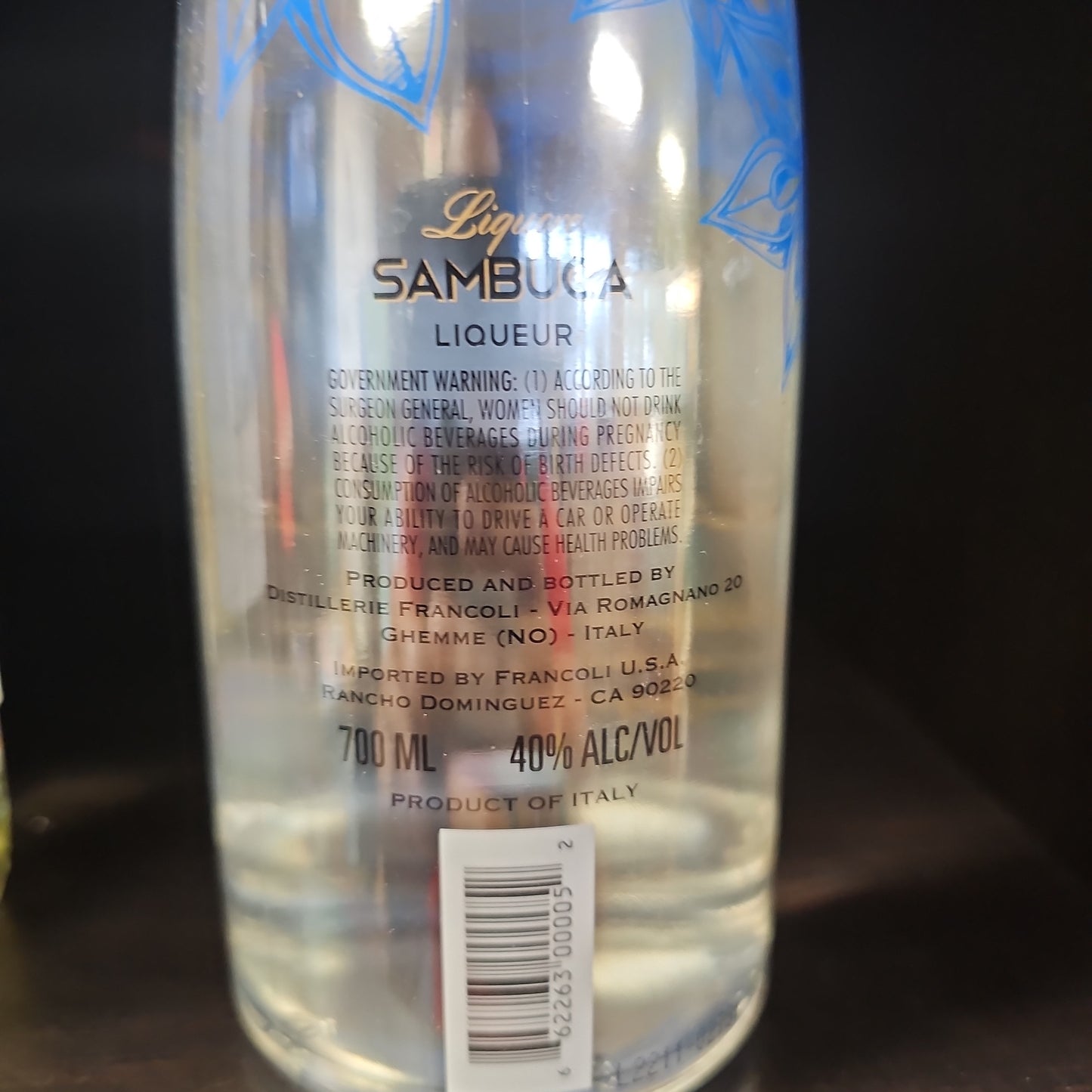 Santa Marta Sambuca 750ml