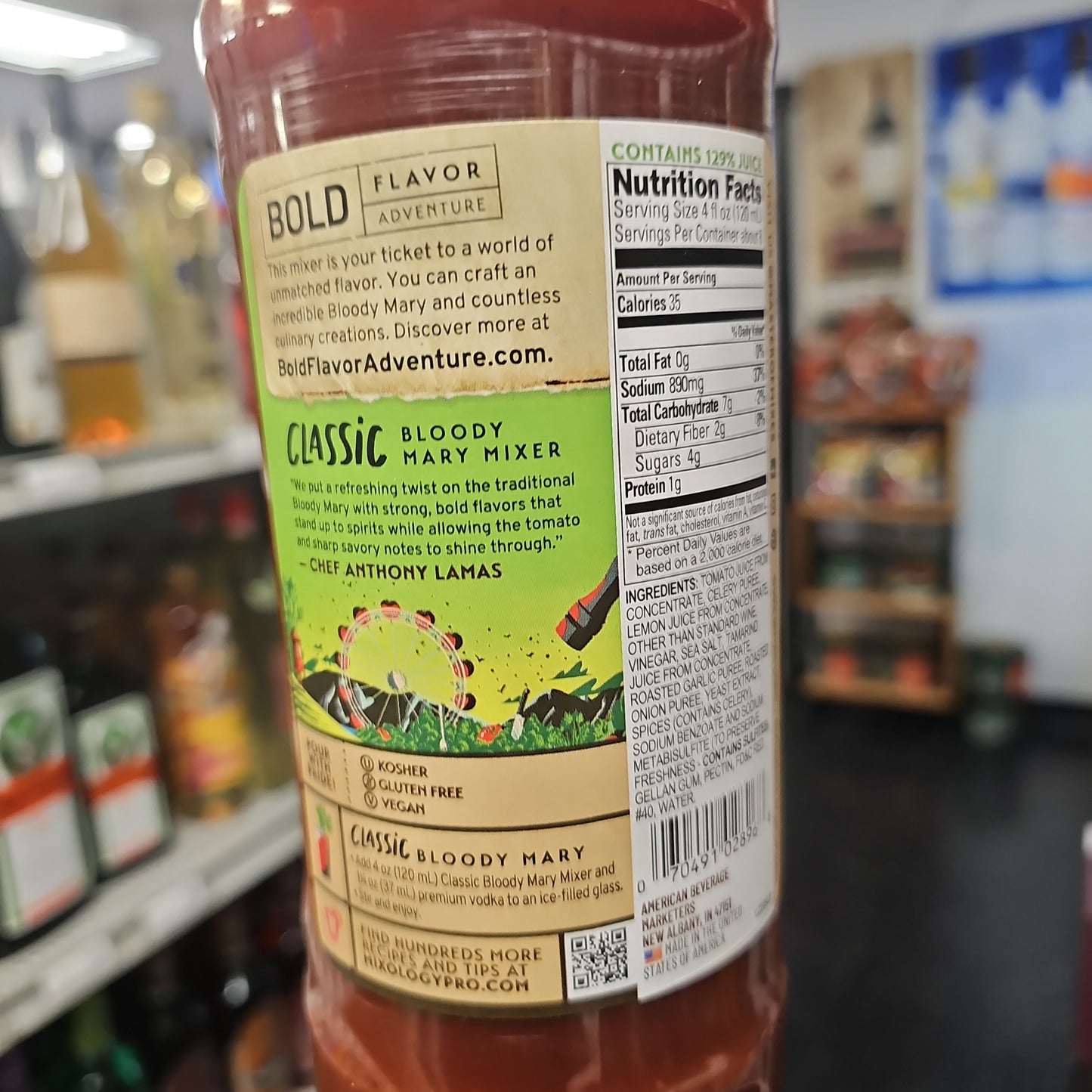 Master of Mixes Bloody Mary Mix 1L