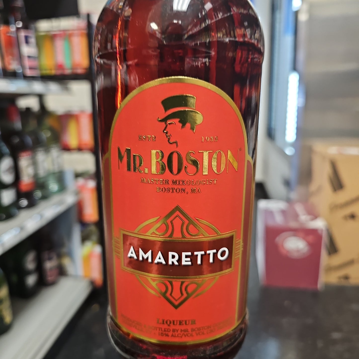 Mr. Boston Amaretto 1L