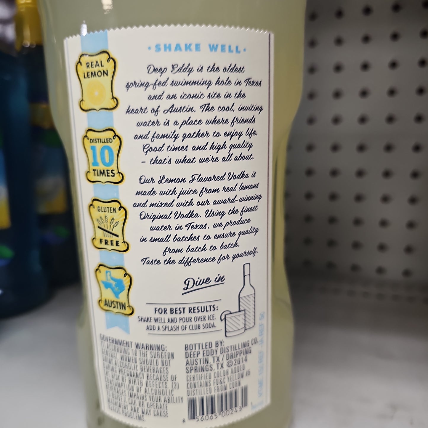 Deep Eddy Lemon Vodka 1.75L