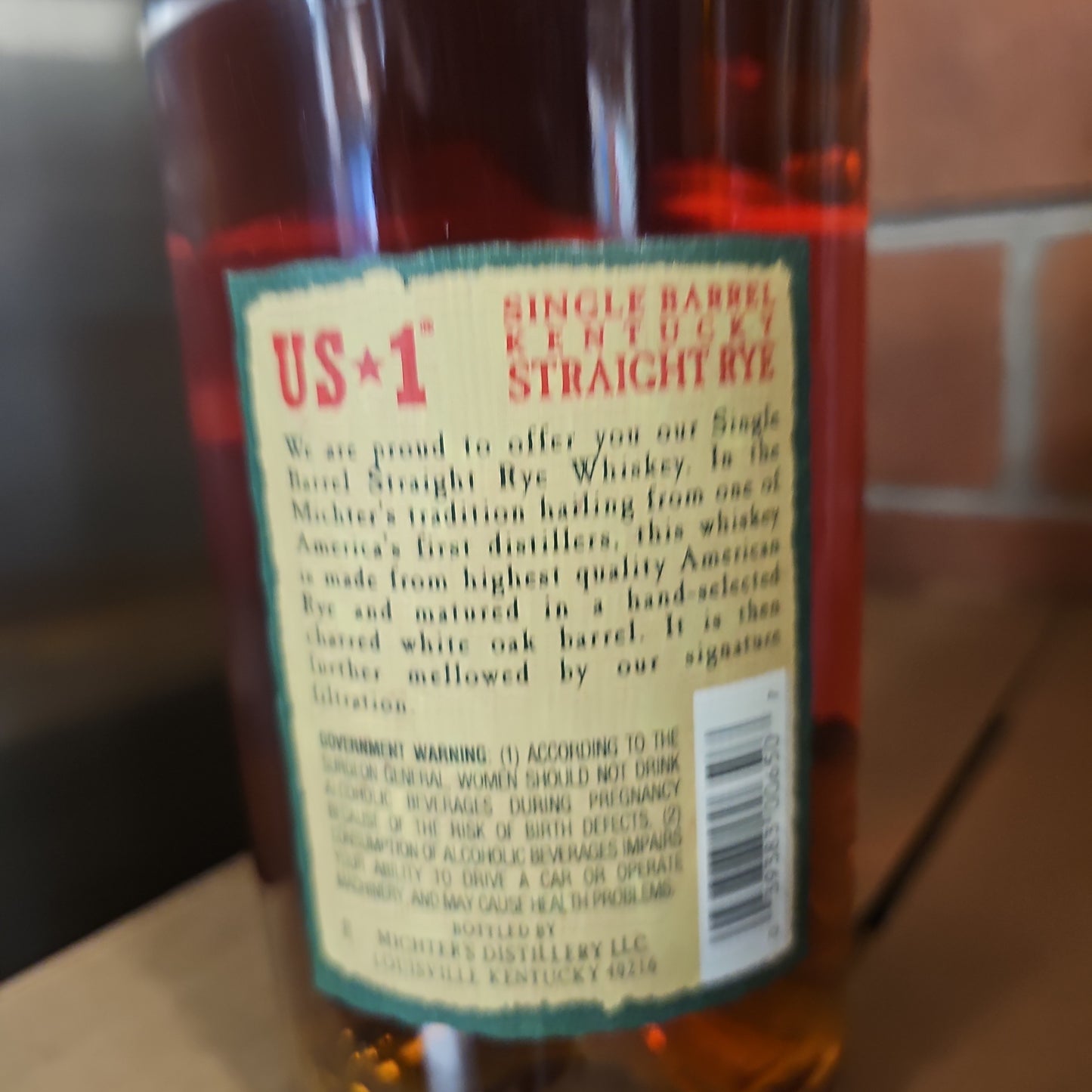 Michter's Rye 750ml