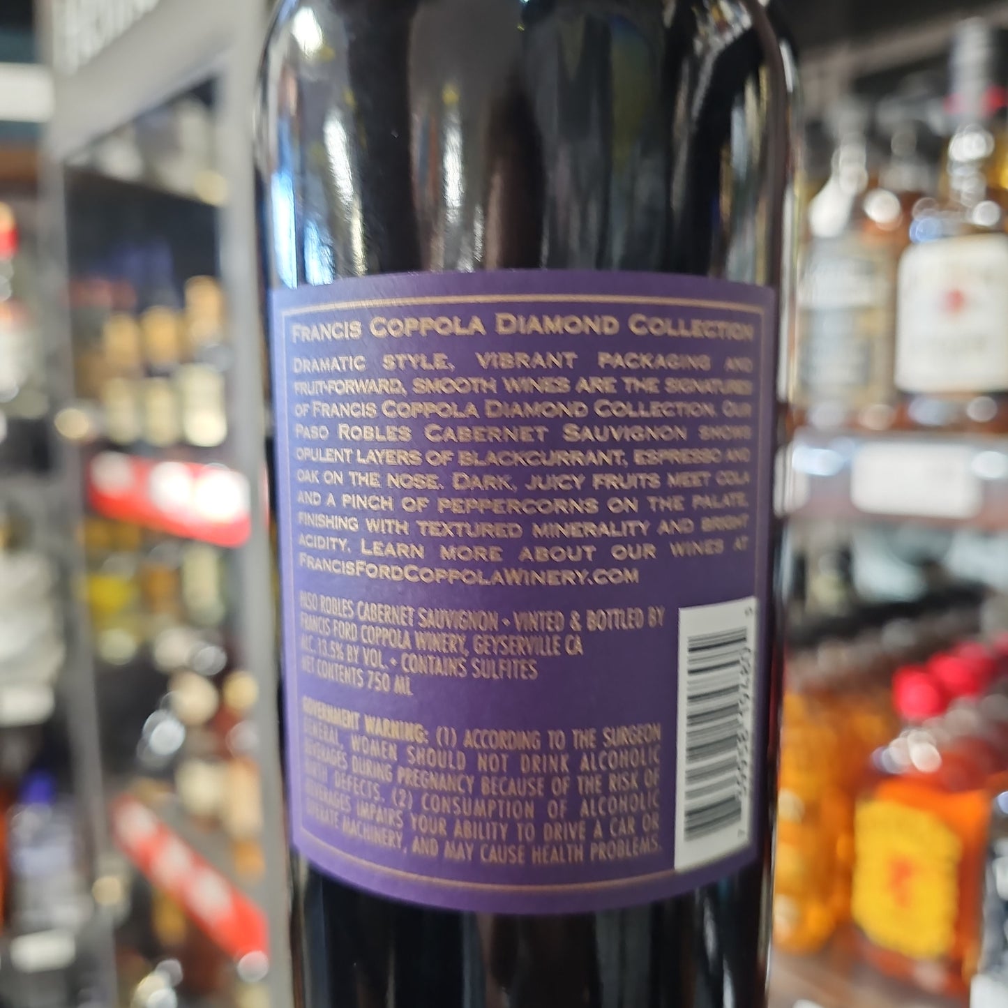 Francis Coppola Diamond Collection Cabernet Sauvignon 750ml