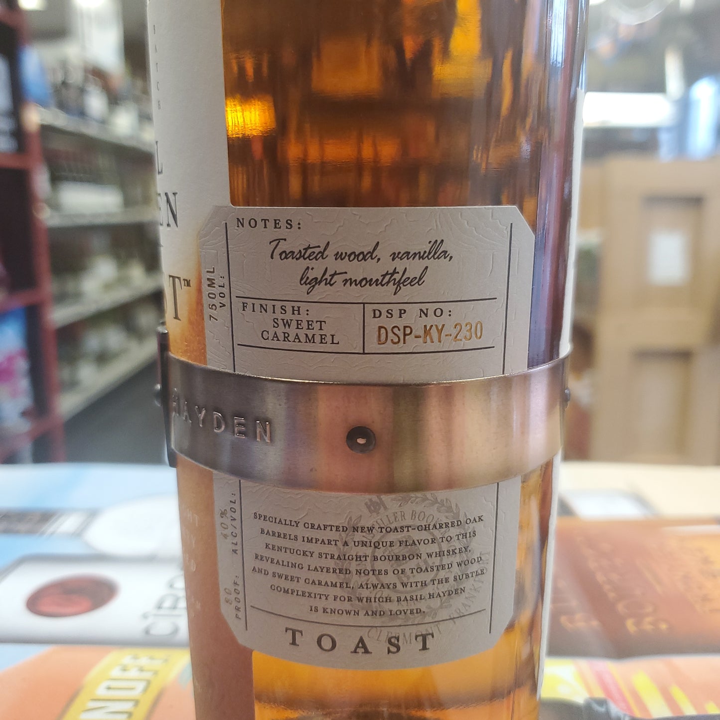 Basil Hayden Toast Bourbon 750ml
