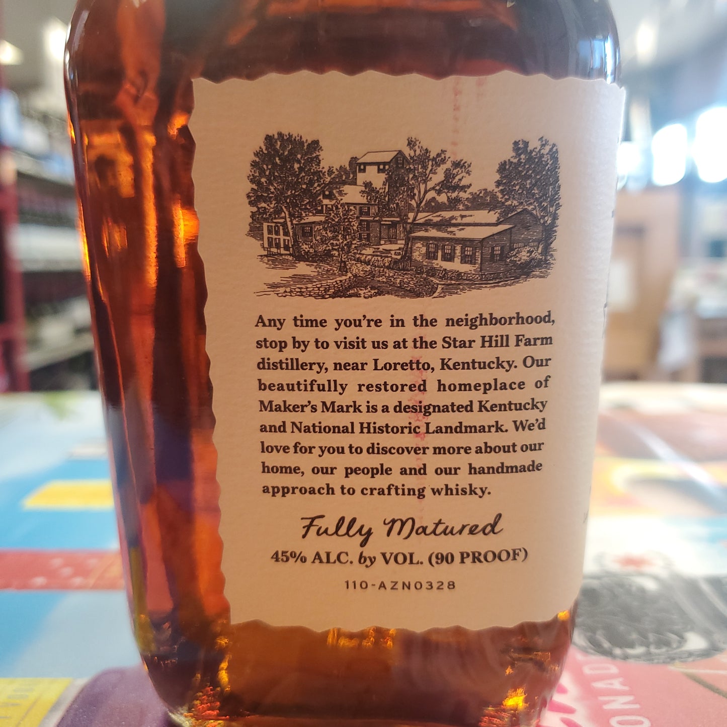 Maker's Mark Straight Bourbon 750ml