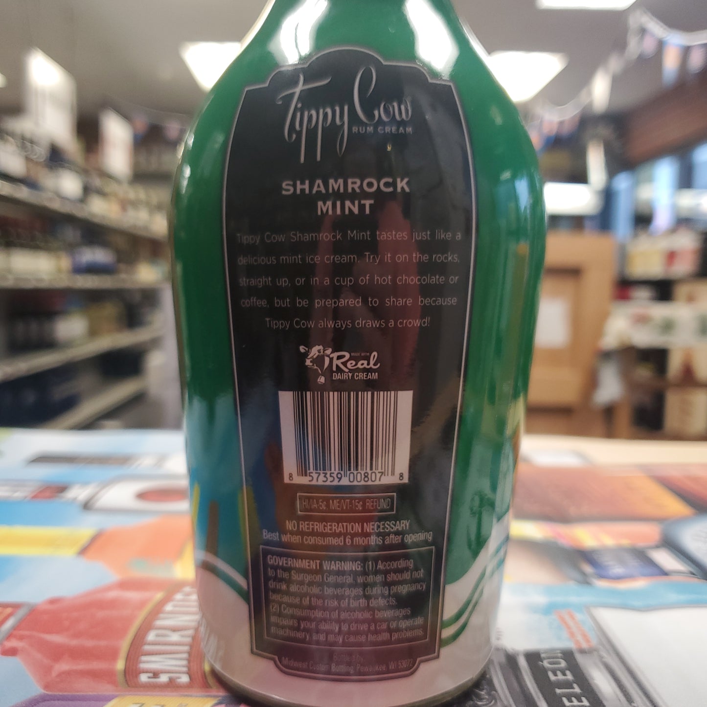 Tippy Cow Shamrock Mint 750ml