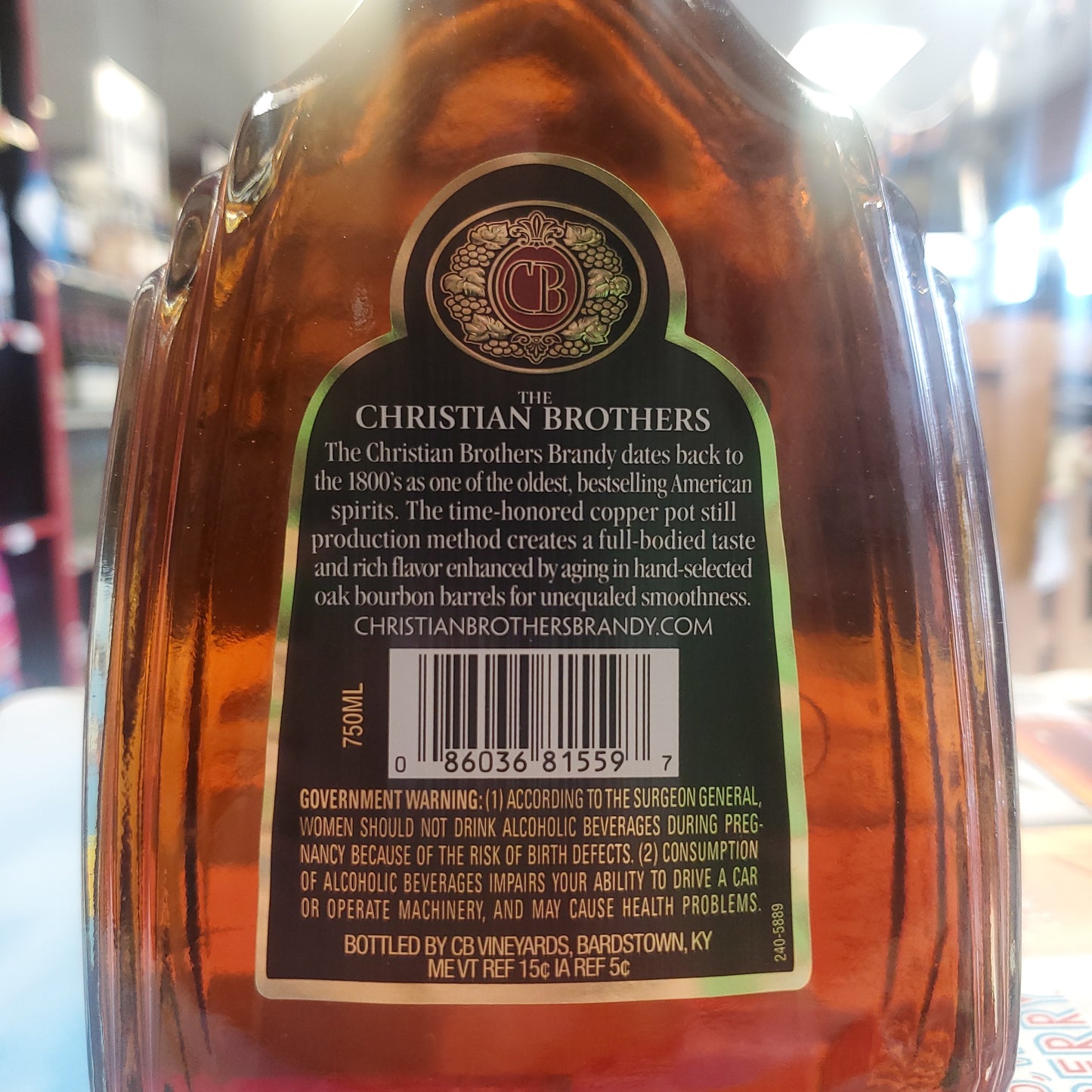 Christian Brothers VS Brandy 750ml