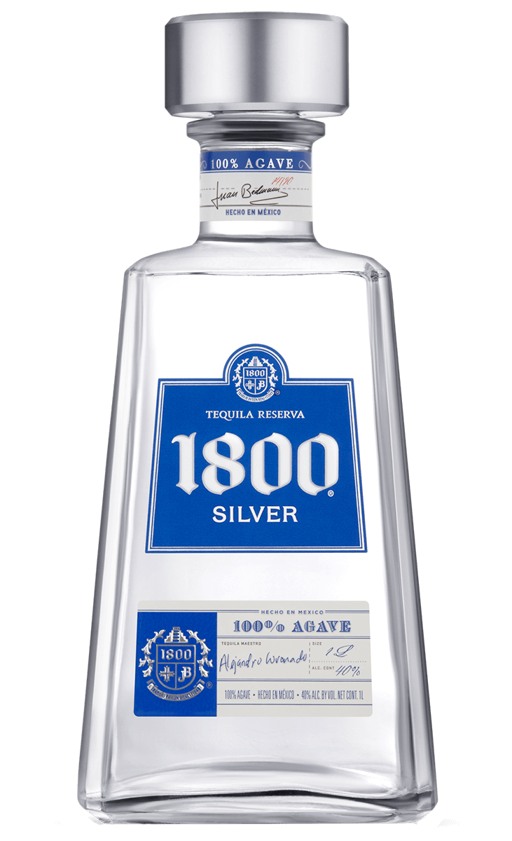 1800 Silver Tequila 1L