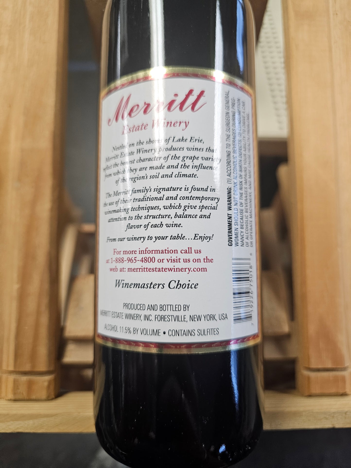 Merritt Estate Winemasters Choice 750ml