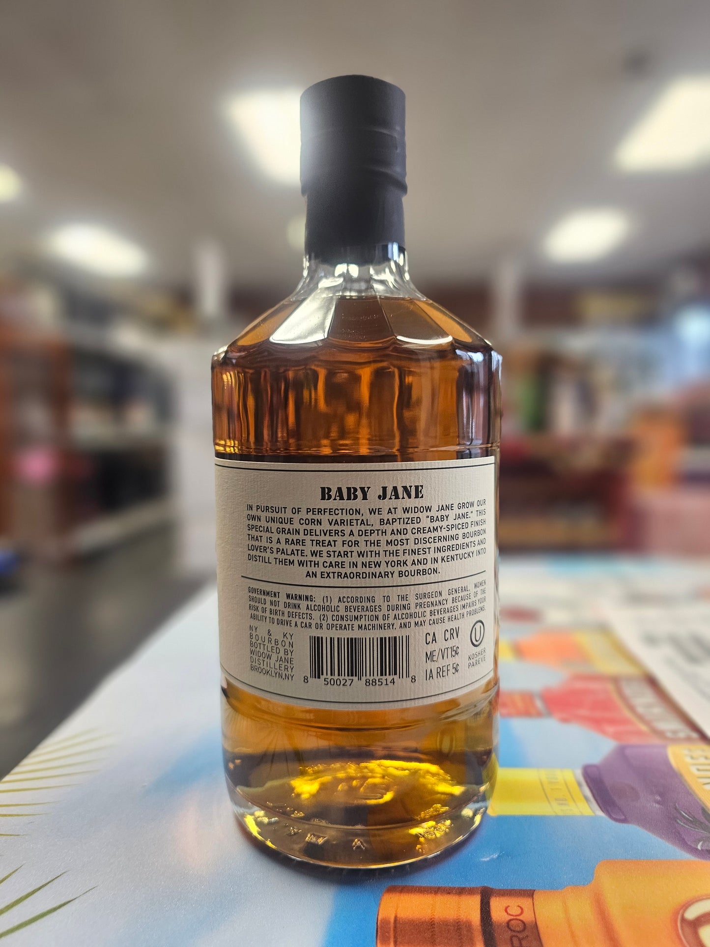 Baby Jane Blended Whiskey by Widow Jane Distillery in Brooklyn NY 750ml