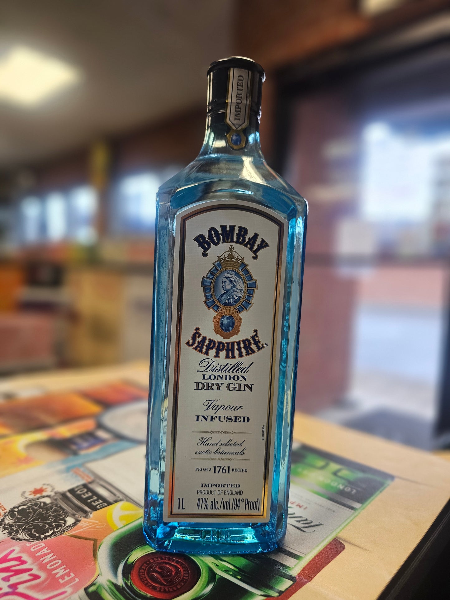 Bombay Sapphire Gin 1L