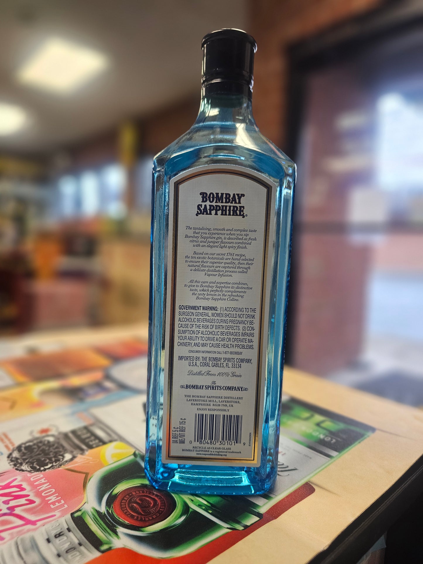 Bombay Sapphire Gin 1L