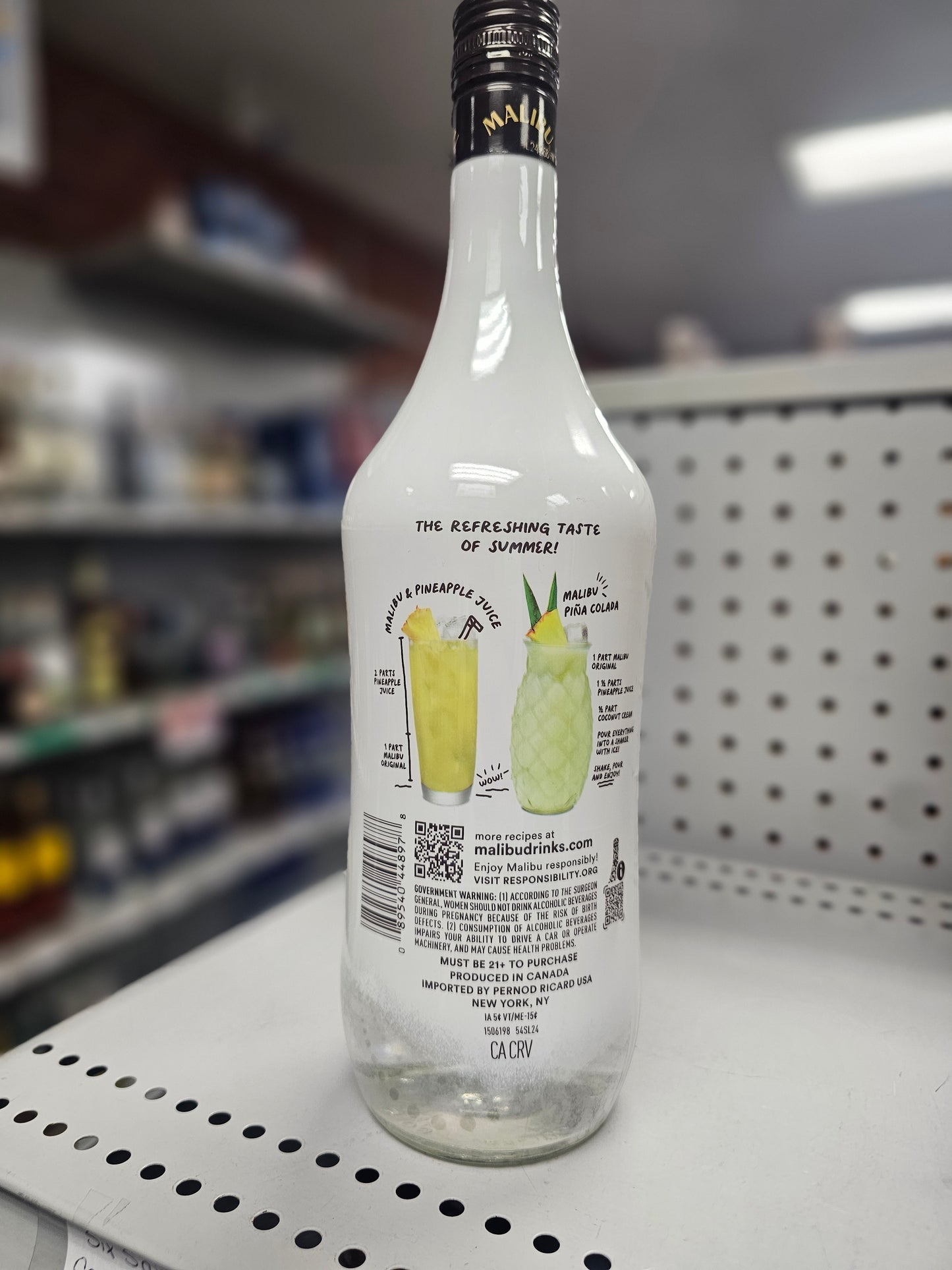 Malibu Coconut Rum 1L