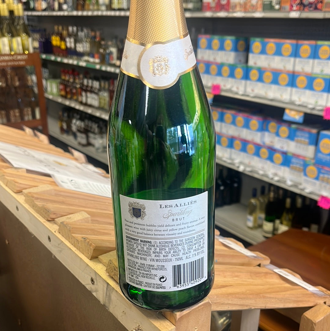 Les Allies Sparkling Brut 750ml