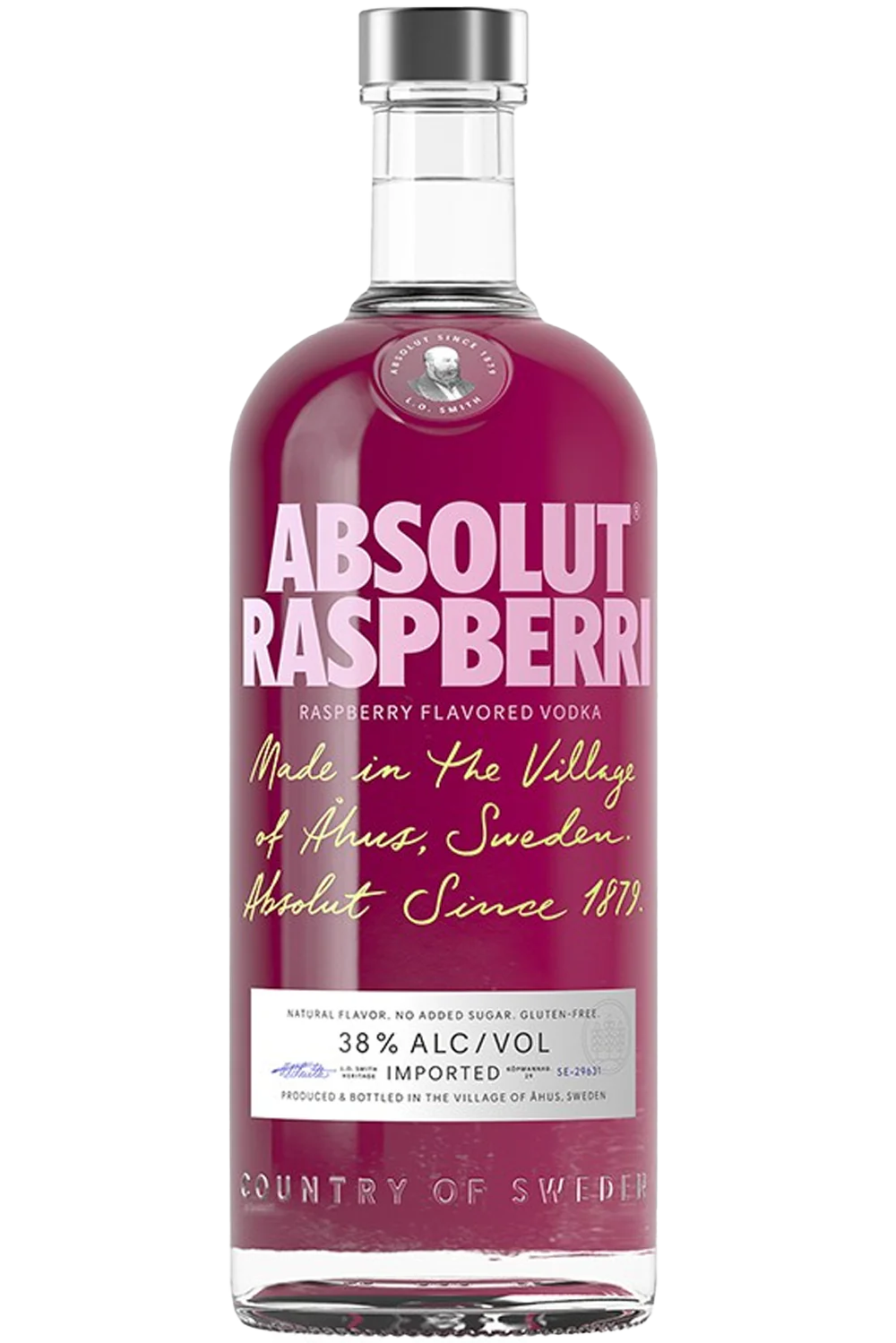 Absolut Raspberry Vodka 1L