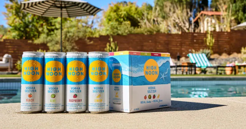 High Noon Hard Seltzer Beach Variety 355ml Can 12 Pack