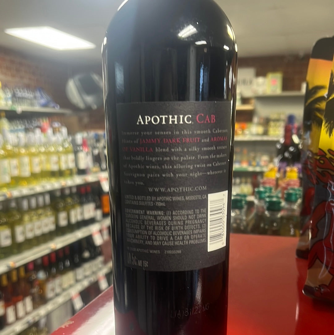 Apothic Cabernet Sauvignon 750ml