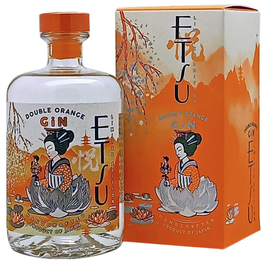 Etsu Japanese Hand Crafted Orange Gin 750ml