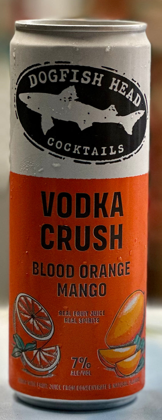 Dogfish Head Vodka Crush Blood Orange Mango 355ml Can