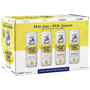 Lucky One Lemonade Variety 8 Pack 355ml Can