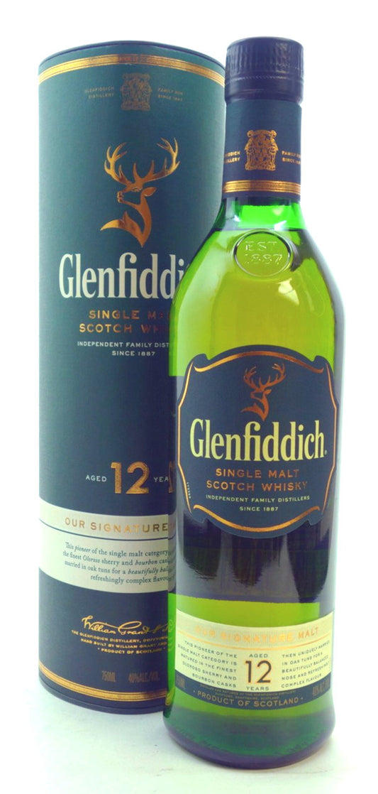 Glenfiddich Single Malt Scotch 12yr 750ml