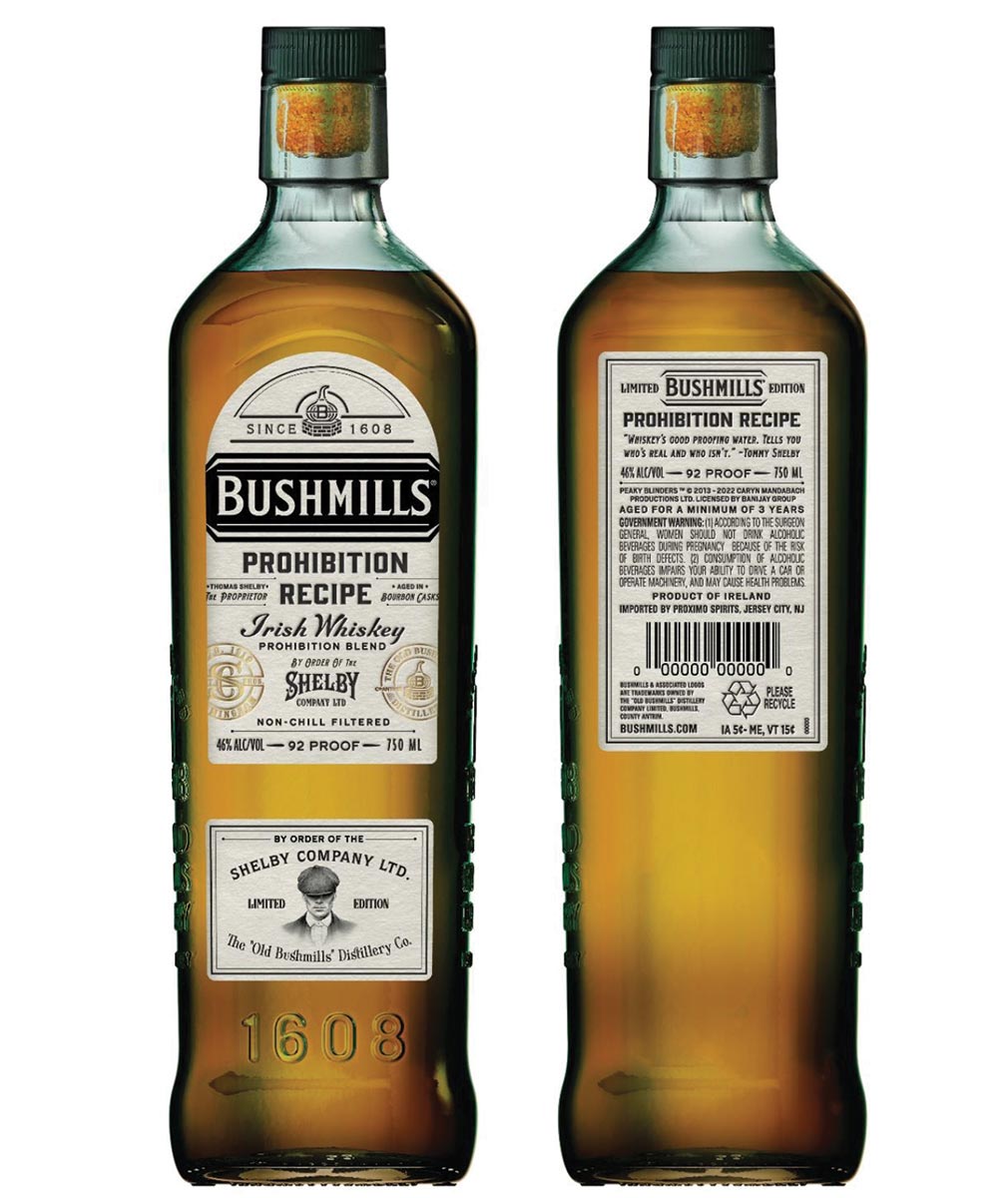 Bushmills Peaky Blinders Prohibition 750ml