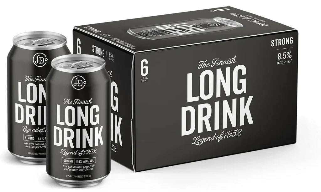 Long Drink Strong Citrus Cocktail 355ml can 6pack