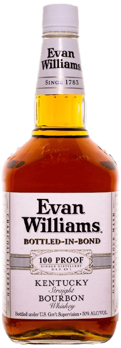 Evan Williams White Label Bourbon 100 1.75l