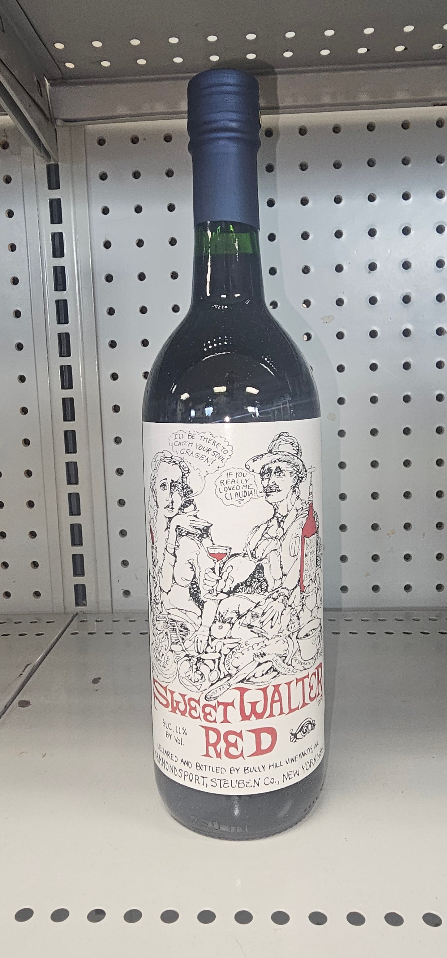 Bully Hill Sweet Walter Red 750ml
