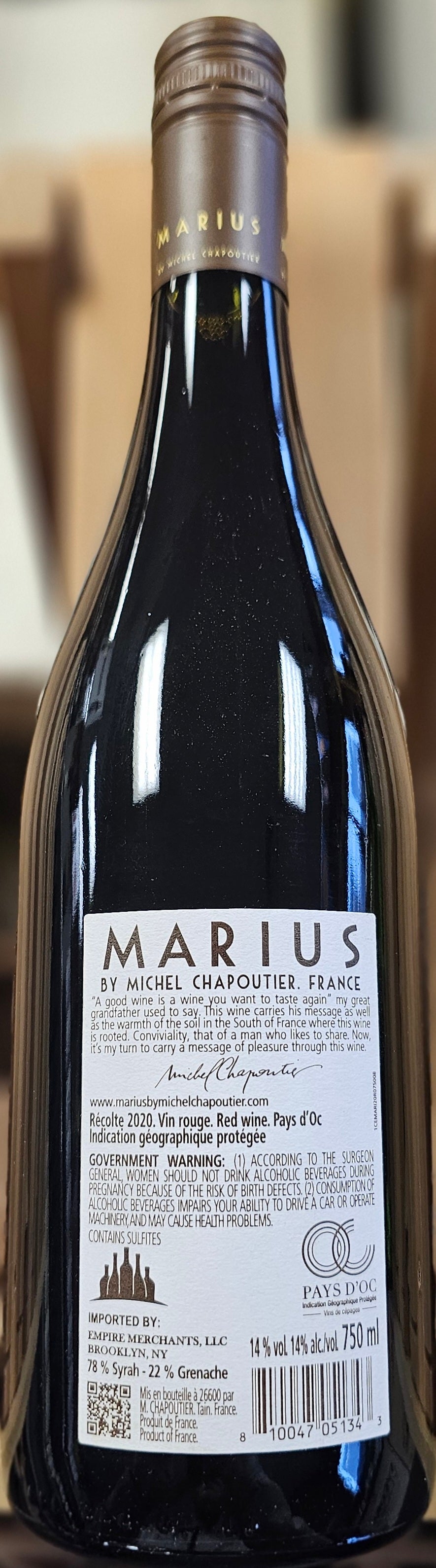 Marius by Michel Chapoutier 750ml