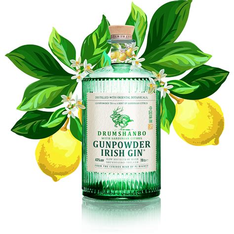 Drumshanbo Gunpowder Irish Gin Sardinian Citrus 750ml