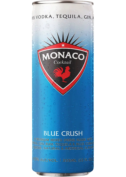 Monaco Cocktail Blue Crush 12oz can