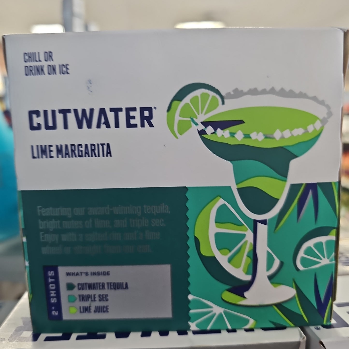 Cutwater Spirits Tequila Lime Margarita 355ml Can 4 Pack