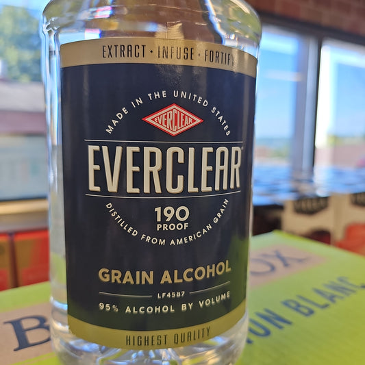 Everclear Alcohol 190 proof 1.75L