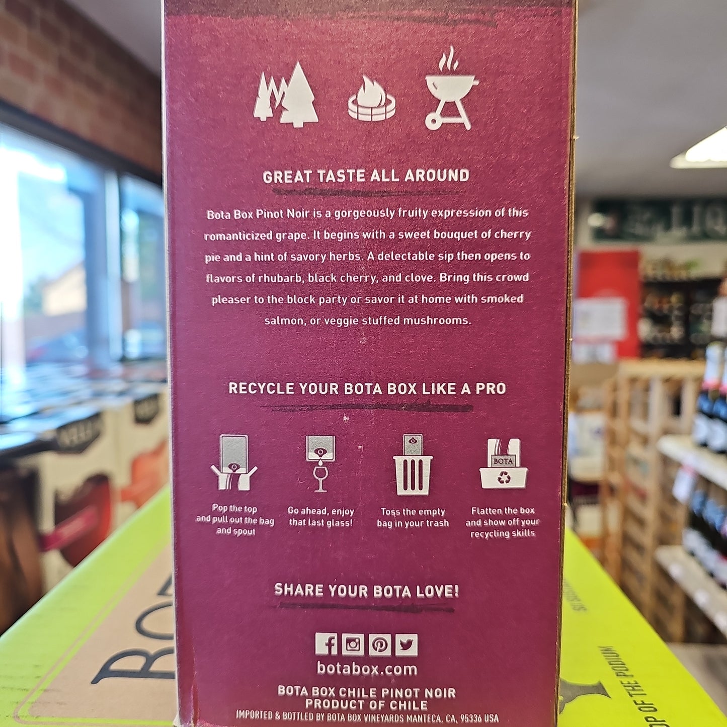 Bota Box Pinot Noir 3L