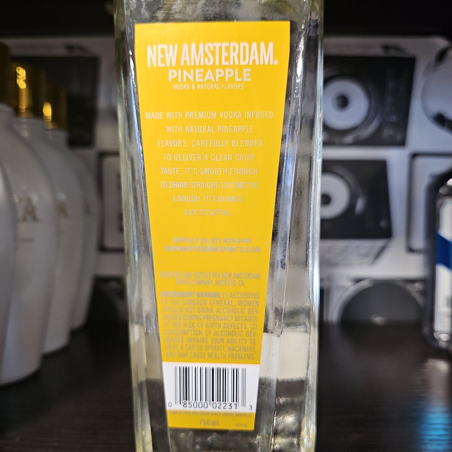 New Amsterdam Pineapple Vodka 750ml