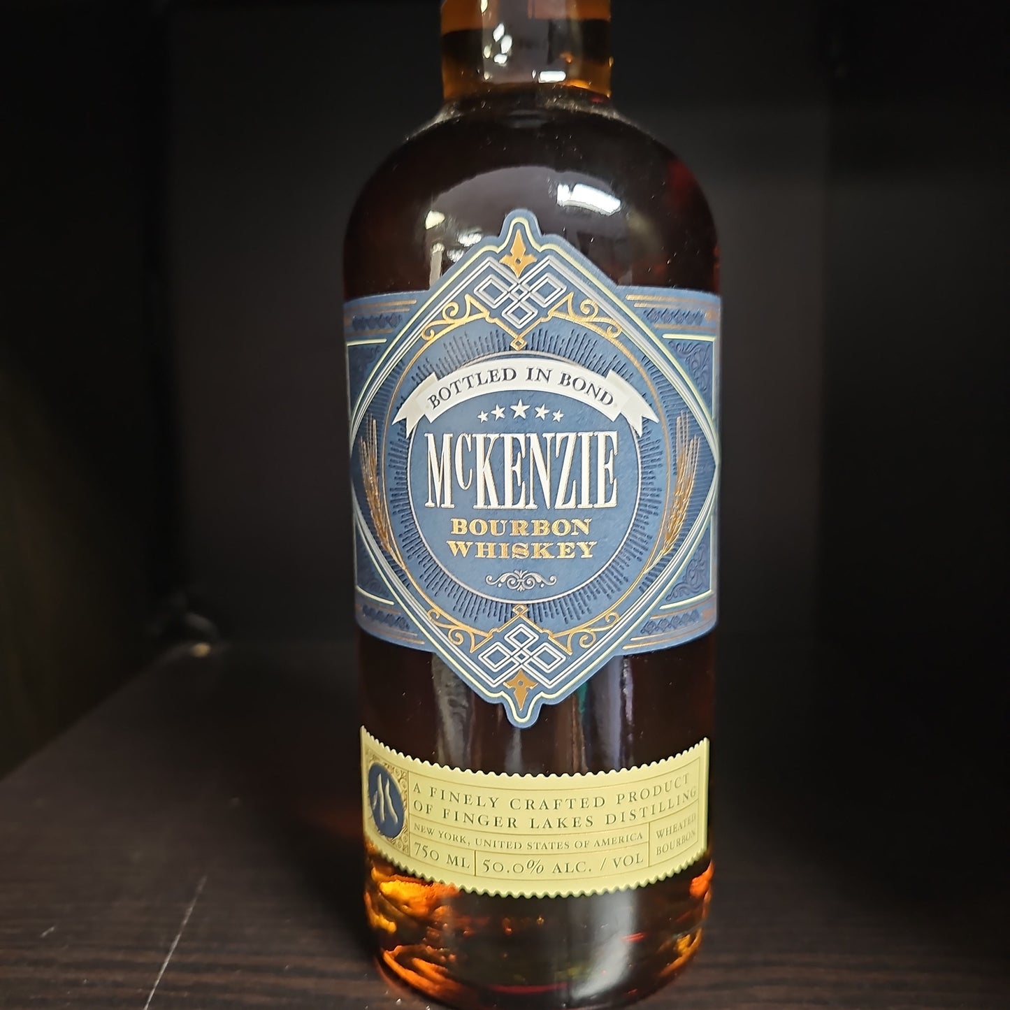 Finger Lakes Distilling McKenzie Bottled in Bond Wheated Bourbon 750ml