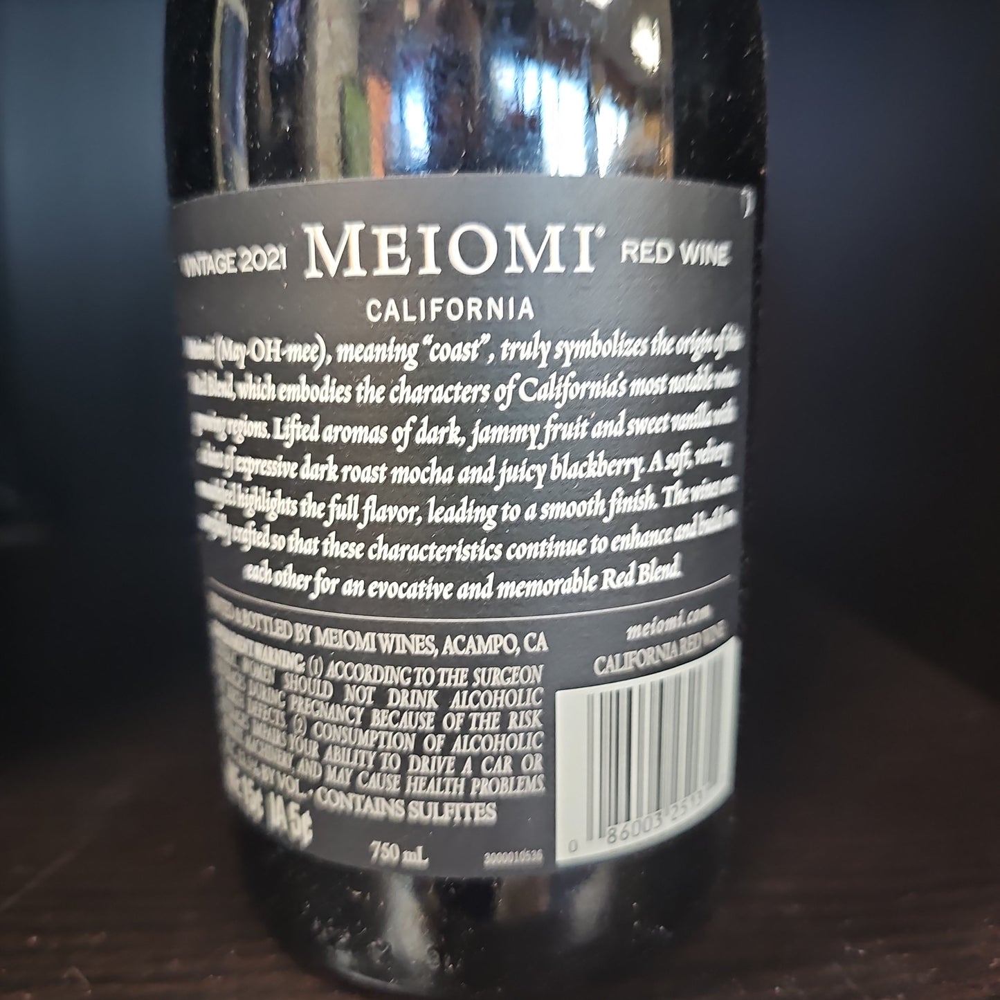 Meiomi Red Blend 750ml