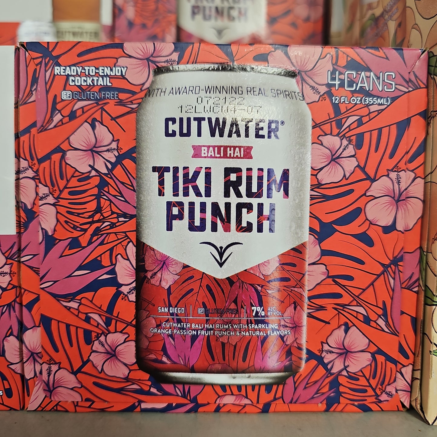 Cutwater Spirits Rum Punch 355ml Can 4 Pack