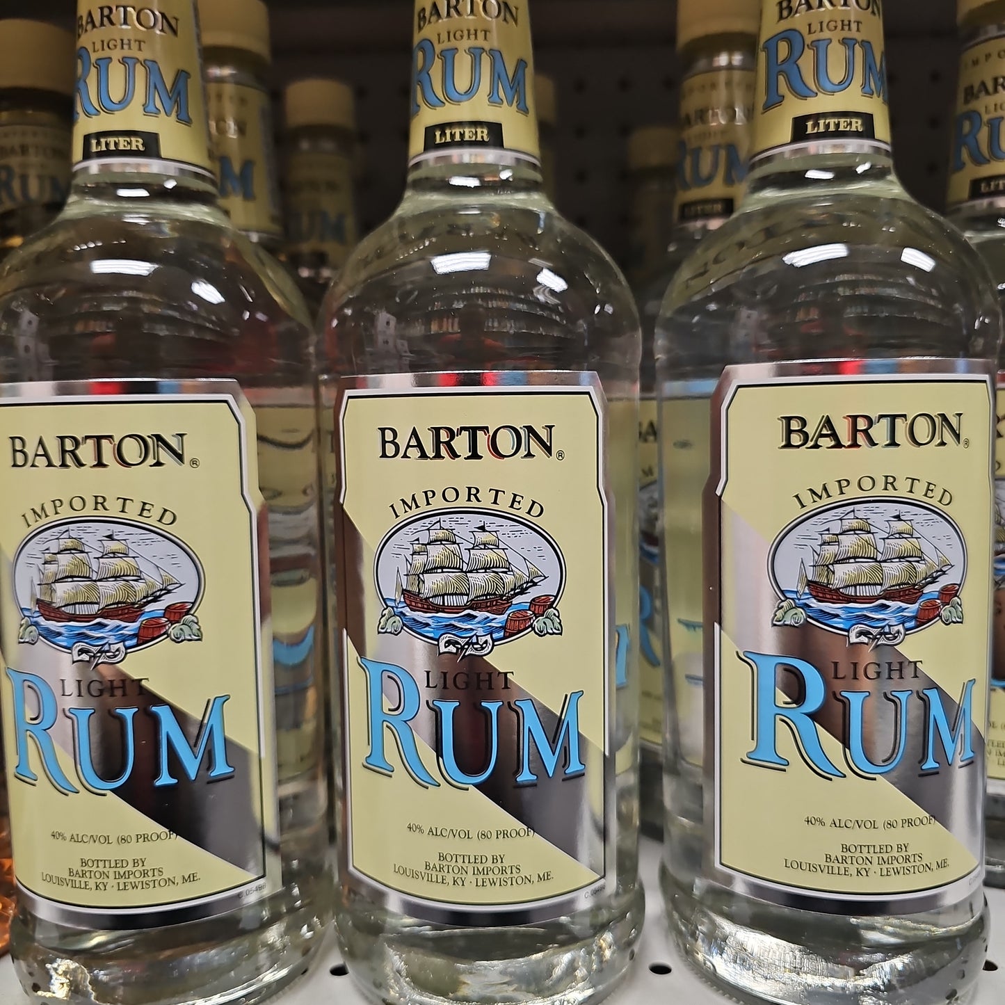 Barton Silver Rum 1L