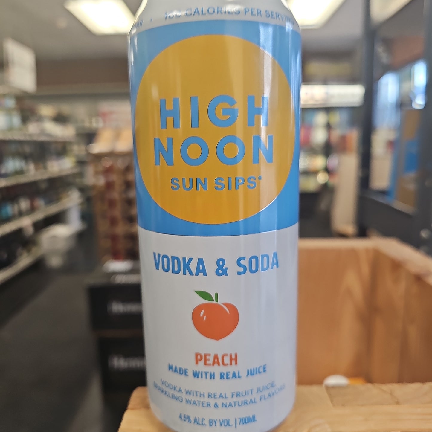 High Noon Hard Seltzer Tall Boy Peach 700ml