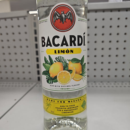 Bacardi Limon Rum 750ml