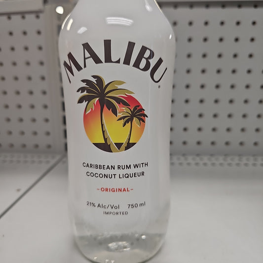 Malibu Coconut Rum 750ml