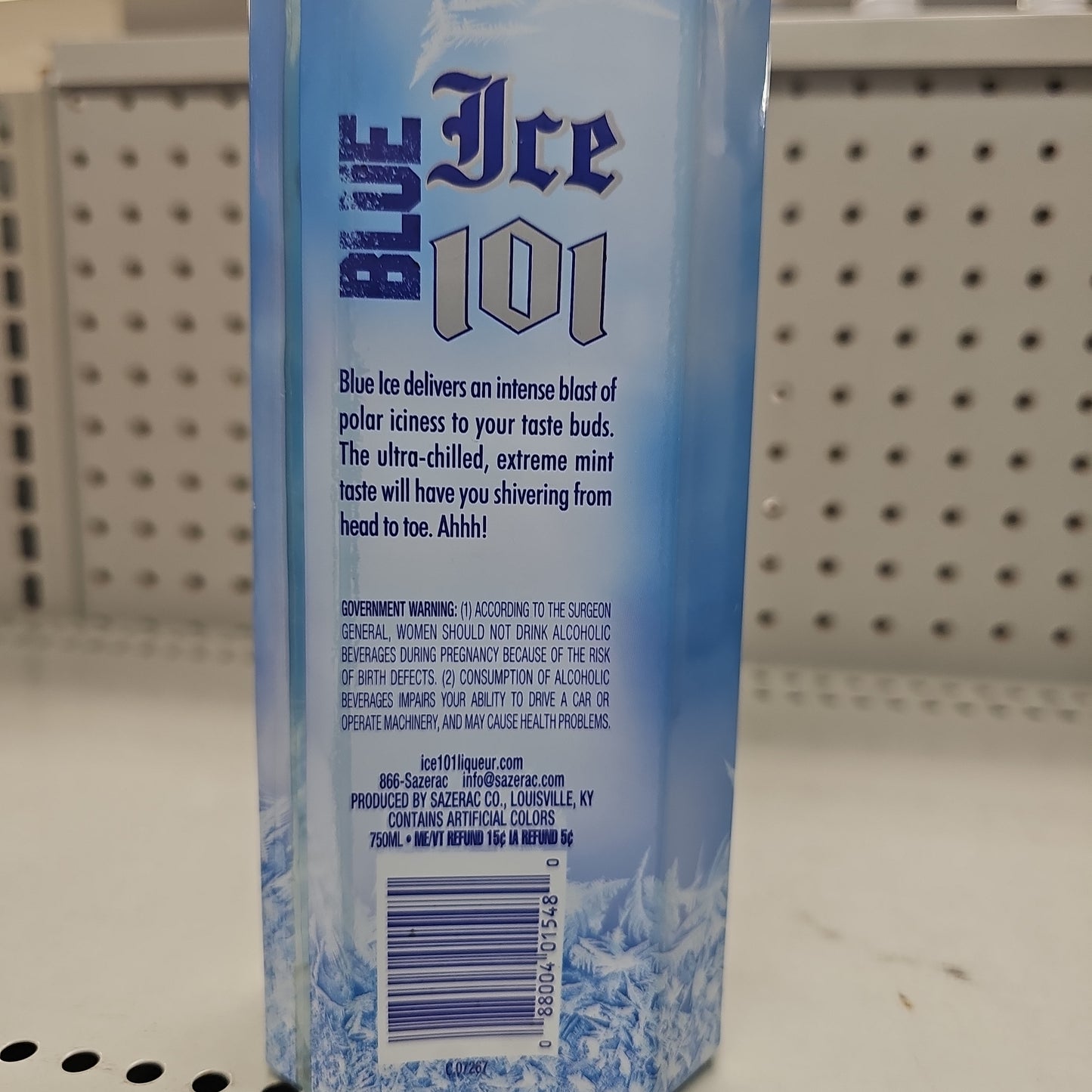 Blue Ice Arctic Mint Liqueur 750ml