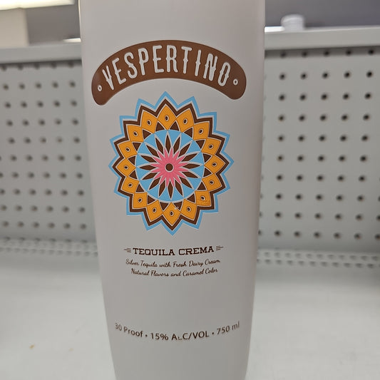 Vespertino Tequila Cream Liqueur 750ml