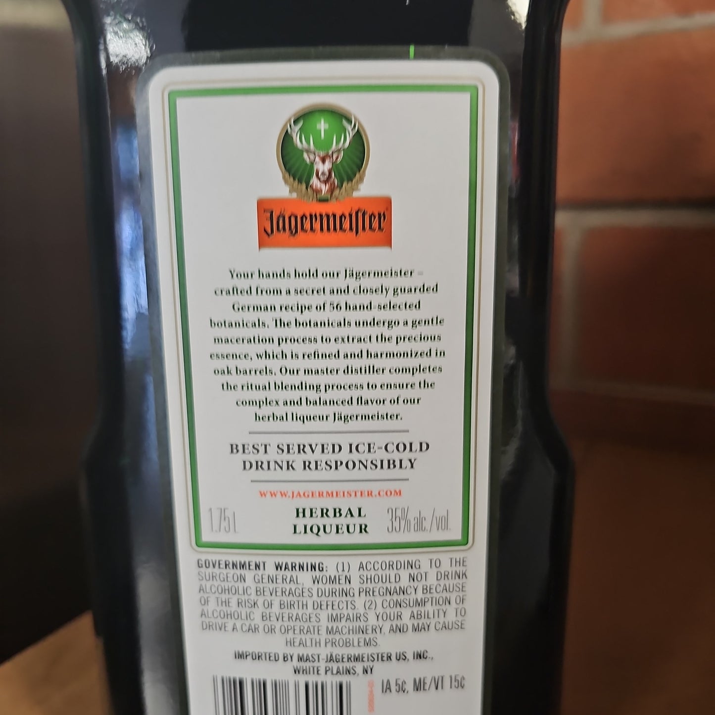 Jagermeister Herbal Liqueur 1.75L